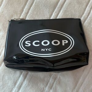 Y2K Scoop NYC Glossy Black Pouch